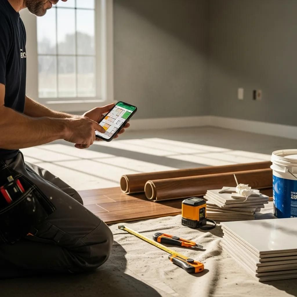 Mobile app solutions for flooring contractors enhancing project management