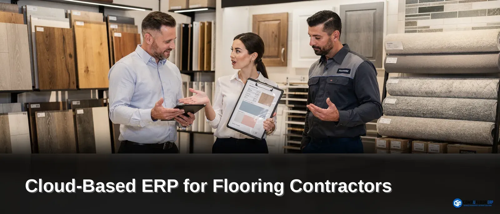 Flooring businesses face constant complexity because job variables and details change continuously.; Comp-U-Floor was built
